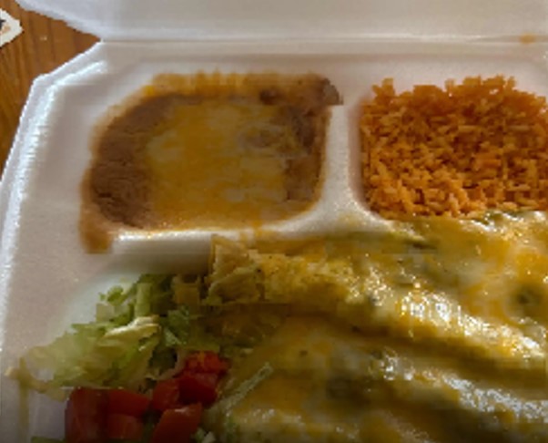 Enchiladas Plate